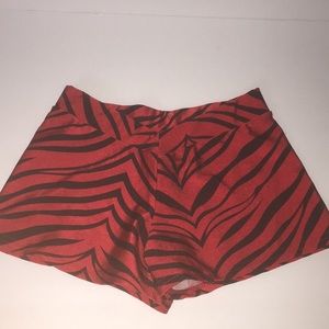 Zebra dance spandex
